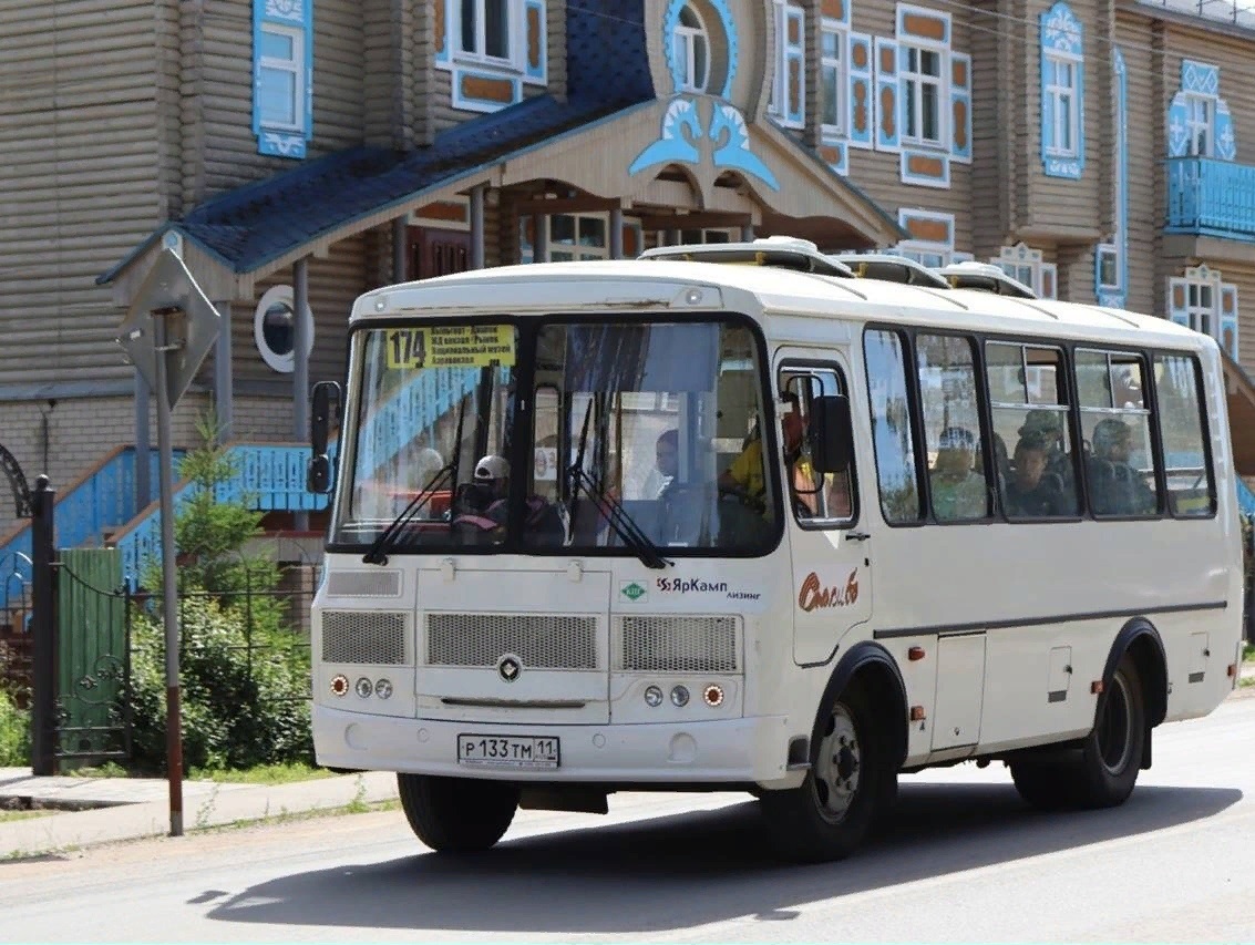 Минэкономразвития Республики Коми сообщает об изменении движения автобусов по маршрутам №101 и №174 в связи с проведением ремонтных работ по ул. Первомайская и ул. Советская..