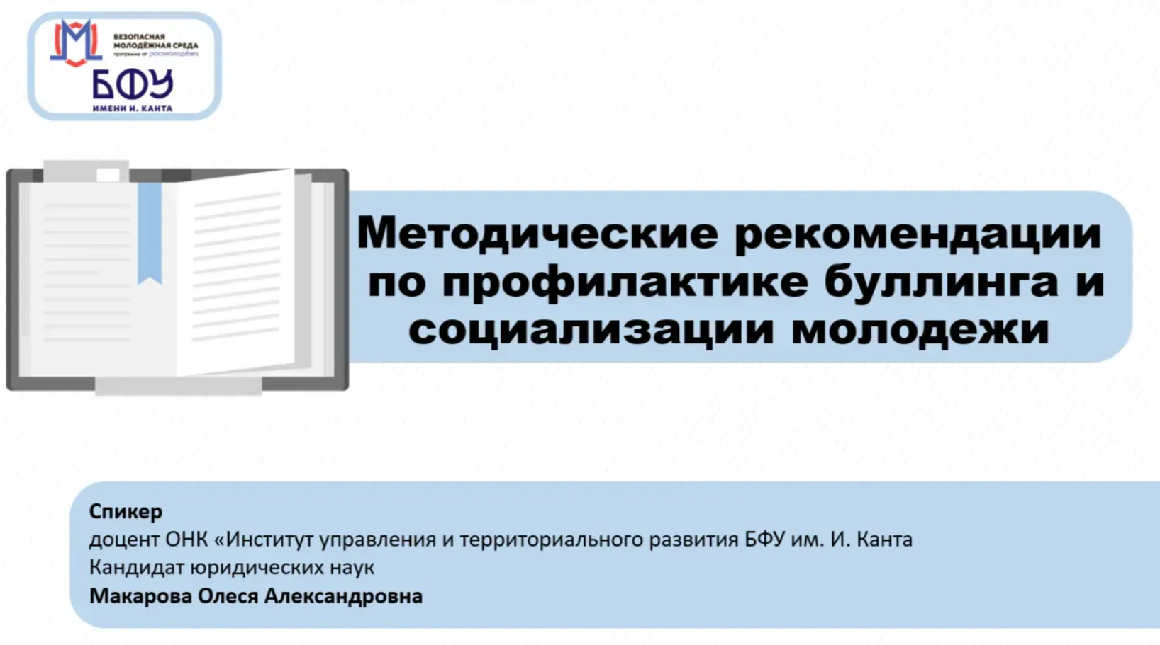 Методические материалы по профилактике негативных социальных явлений в детской и молодежной среде.