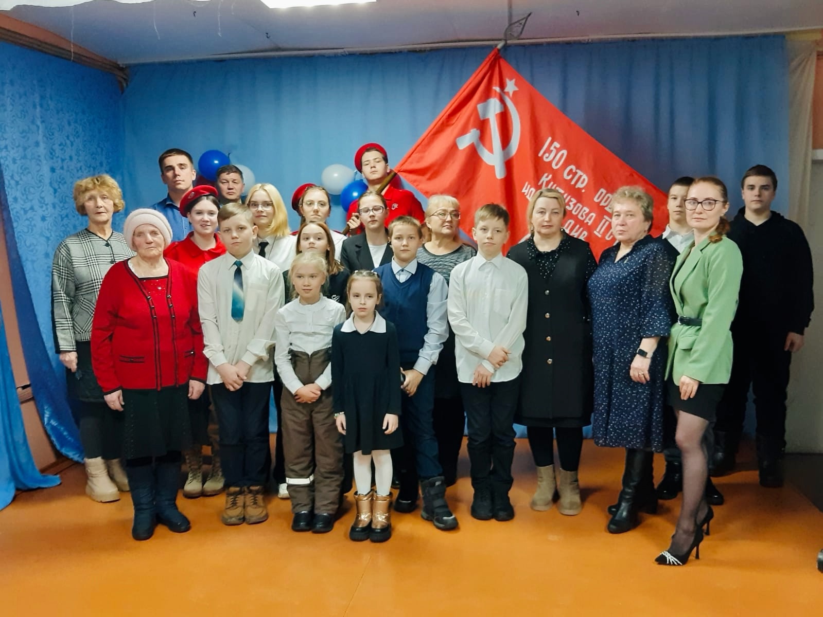 Акция «Знамя Победы» стартовала в п.Нювчим.