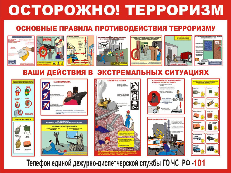 Основные правила противодействия терроризму. Основные правила противодействия терроризму.
